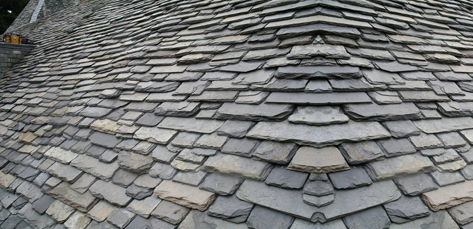 Slate roof