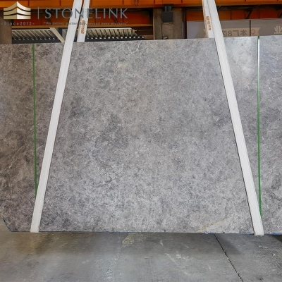 Tundra Grey marble slab