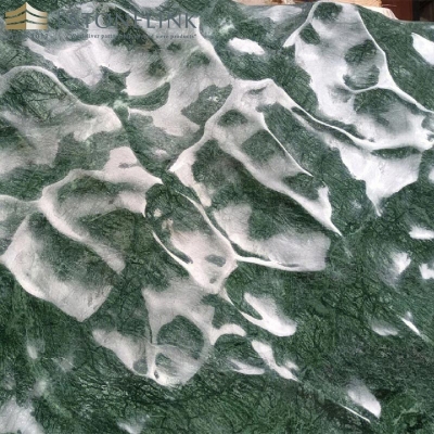 Verde Guatemala marble artistic cut to size