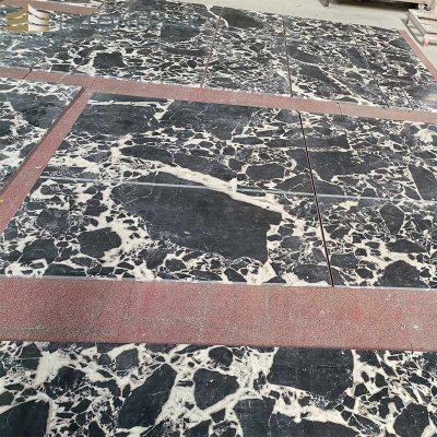 Noir Grand antique black marble tile